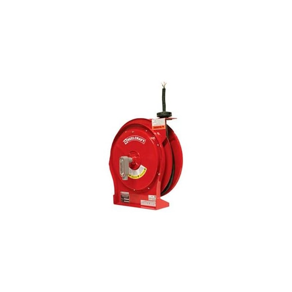 Reelcraft Cord Reel, 10 AWG, Red Reel Color, 50 ft Length L 5750 103 X - main